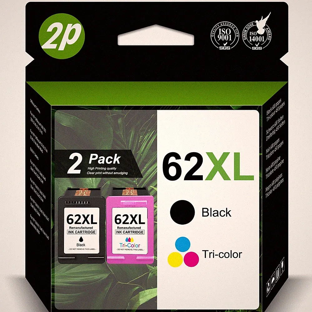black printer ink hp