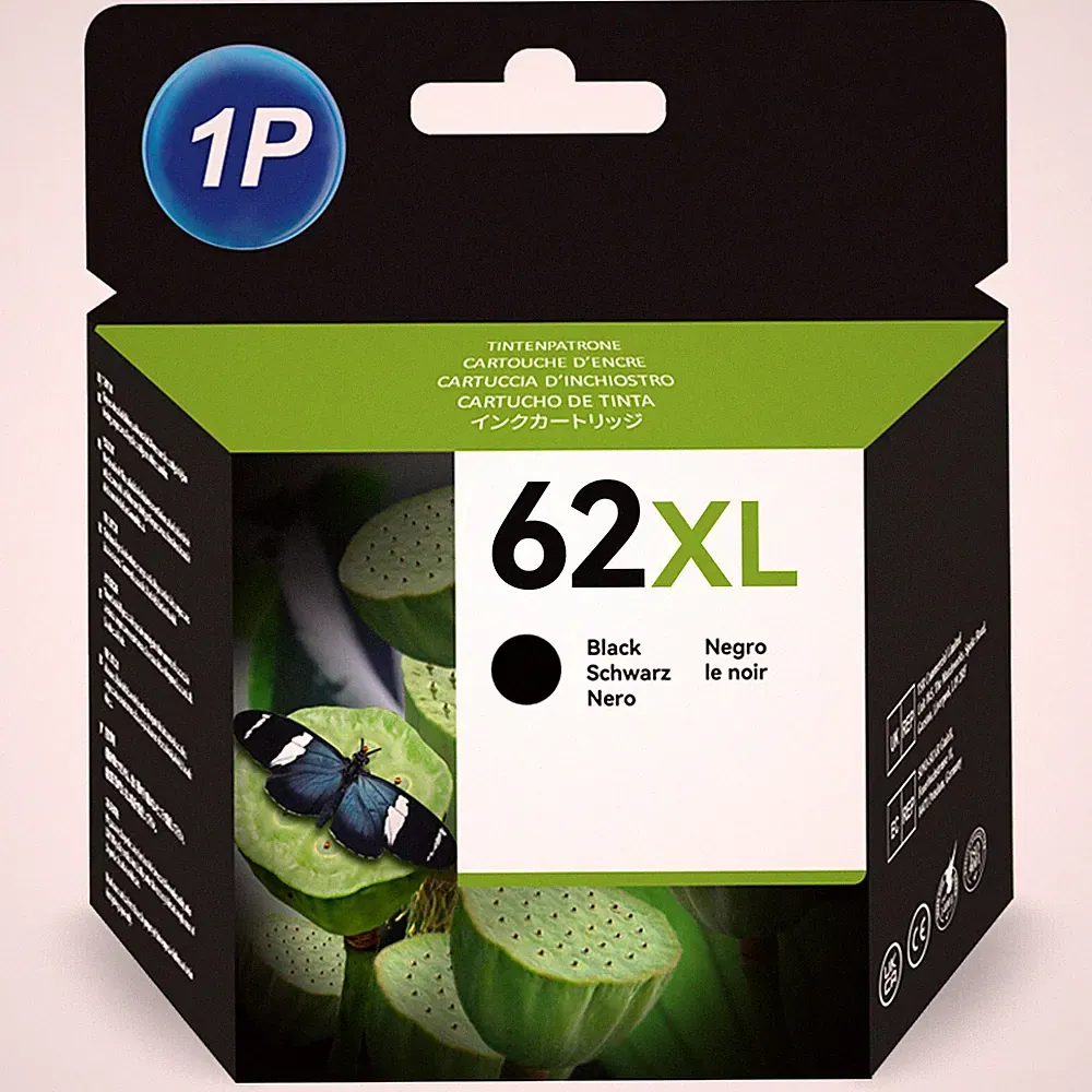 black printer ink 62