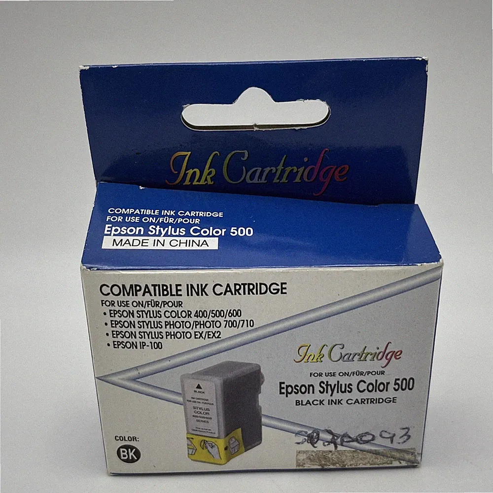 Compatible Black Ink Cartridge for Epson Stylus Color 400 500 600 Photo 700