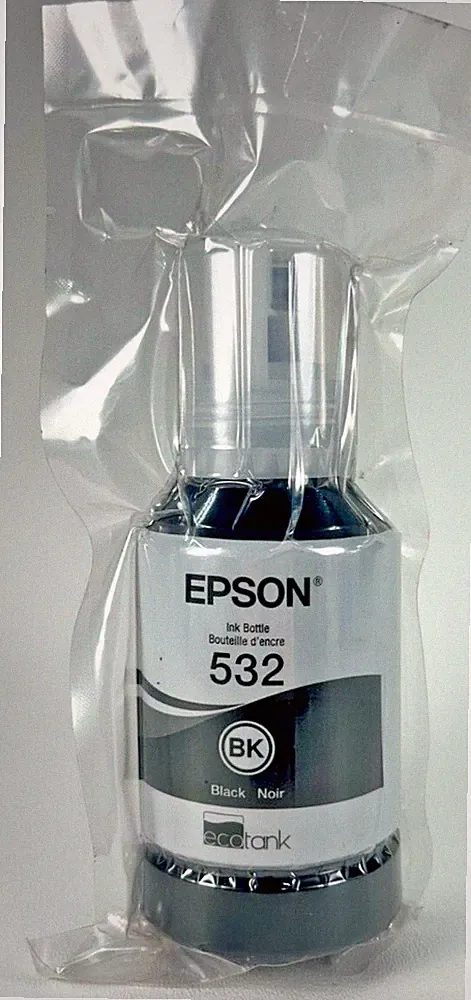 Genuine Epson 532 Black Ink Bottle for ET-M1170 ET-M2170 ET-M3170 ST-M1000