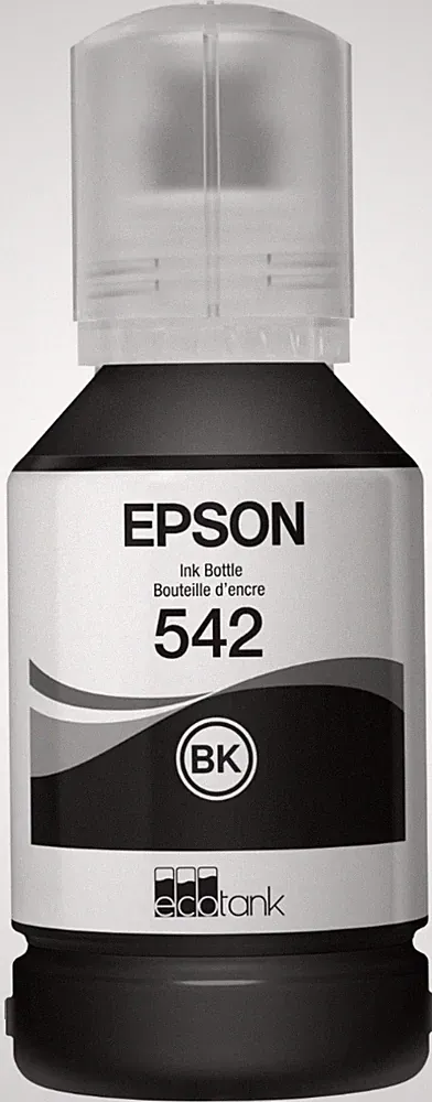 Genuine Epson 542 Black Ink Bottle for ET-5150 ET-5850 ET-16500 ST-C8000
