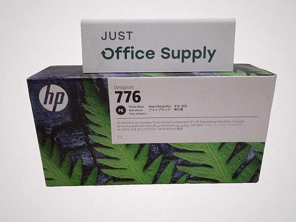 Genuine HP 776 Photo Black 1XB11A 1L Vivid Photo Ink Cartridge F Shipping
