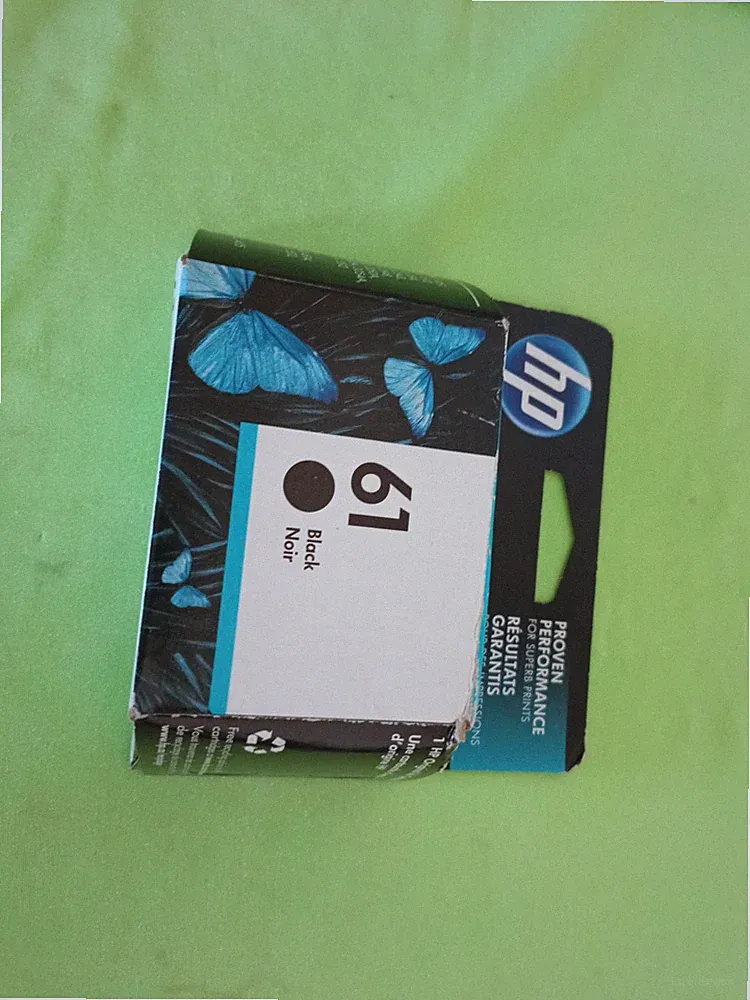 HP 61 Black Ink Cartridge CH561WN Printer Ink