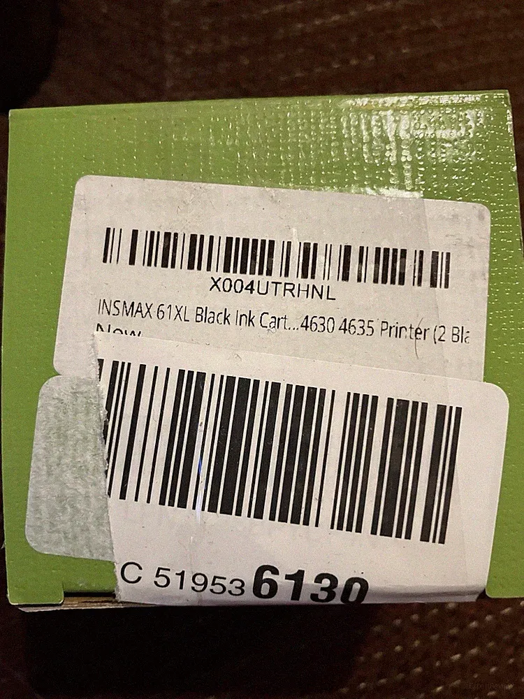 HP Compatible 61 XL Ink Cartridges For HP DeskJet Printer 2 Black *READ*