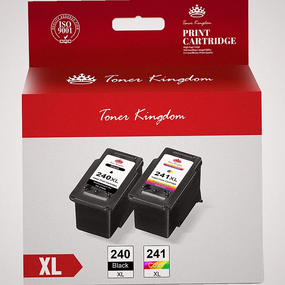 PG-240XL CL-241XL Black Tri-Color Ink Cartridge for Canon PIXMA MG3620 printer