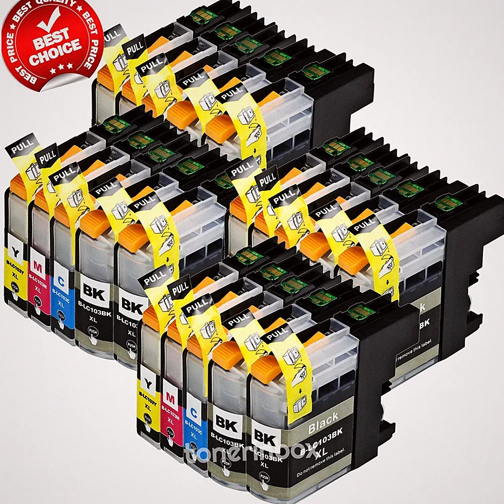 Printer Ink Cartridges for Bro LC103XL LC-103 XL MFC-J470DW MFC-J475DW J870DW